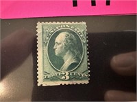 184 UNUSED SOUND STAMP 1879 3C WASHINGTON