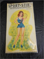 1970s Unopened Sport-Stik Tennis Lady