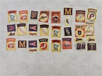 Vintage 1960s-1970s MLB Patches