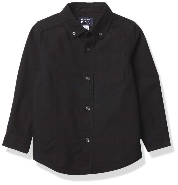 The Children's Place baby boys Long Sleeve Oxford