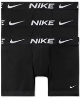 Nike Men`s Essential Micro Boxer Briefs 3 Pack (Bl