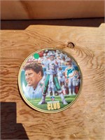 Dan Marino round collector plate