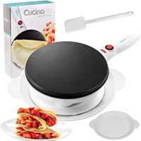 CucinaPro Cordless Crepe Maker- FREE Recipe