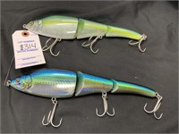 Two (2) A Cast Magic Swimmer Lures