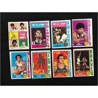 41 1974 Topps Basketball Cards With Hof