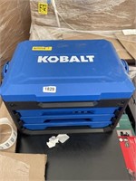 KOBALT TOOL BOX SET - 3 DRAWER - TOP OPEN TOOL