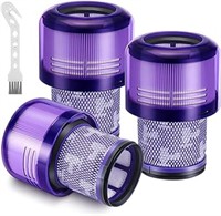3 Pack V11 Filters Replacement for Dyson, Vacuum