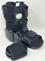 Size Medium Cast Boot for Fractured Ankle,