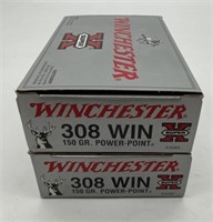 40 Rds .308 WIN 150gr power points.