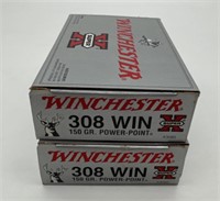 40 Rds .308 WIN 150gr power points.