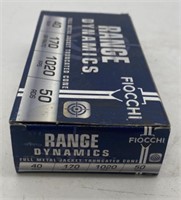 50rds 40 cal Range Dynamics Full metal jacked