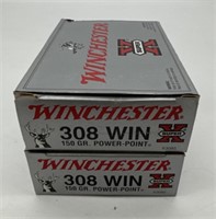 40 Rds .308 WIN 150gr power points.