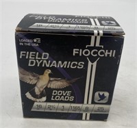 16 GA 25 shotshells
Dove Loads