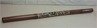 Beautifully Decorated Didgeridoo