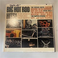 Big Hot Rod Hits beach boys surf rock LP