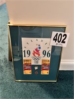 Framed Olympic Print & Tickets(US Landing)