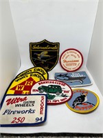 Lot of Vintage Patches Racing Sea World
