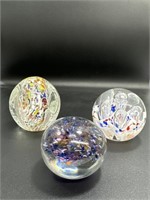 Glass Paperweights