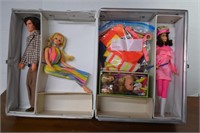 70's Mod Era Barbie Dolls,1968 Case,Photos 4 Info