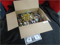 Over 8 pounds of costume jewelry