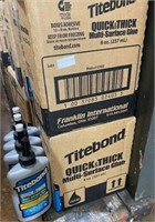 Lot of 4 boxes of Titebond glue