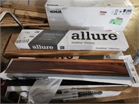 Allure Grip Strip Flooring African Wood Dark