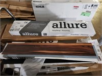 Allure Grip Strip Flooring African Wood Dark