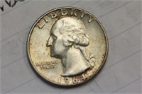 1964-D Washington Silver Quarter