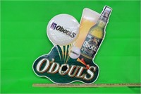 O'Doul's Metal Beer Sign