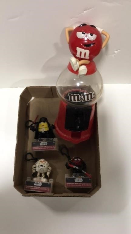 M&M dispenser 
Star Wars misc