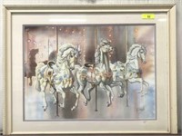 SIGNED/NUMBERED CAROUSEL PRINT 119/1950