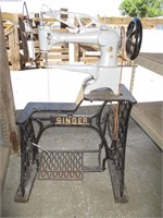 Singer Leather Treadle Sewing Machine