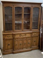 National Mt. Airy Breakfront China Cabinet