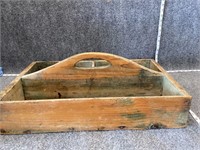 Old Wooden Tool Box