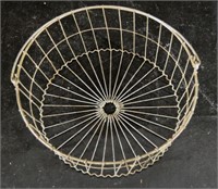 Vintage Wire Egg Basket.