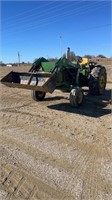 4020 John Deere Tractor 
With loader field ready