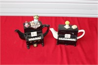 Two Piano Teapots