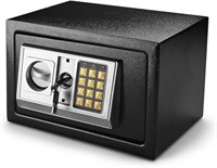 Black Electronic Personal Keypad Keys Safe Box