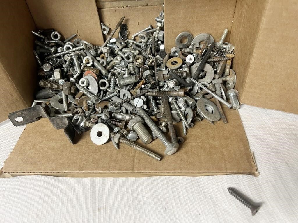 Box of Nuts, Bolts and other hardware