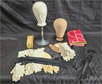 Large group of women's evening and dress gloves