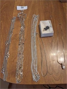 Silver Tone Jewelry