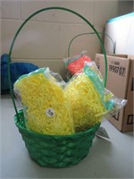 Easter Basket & Grass