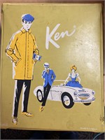 1962 Ken Case, 1960 Doll and Accessories