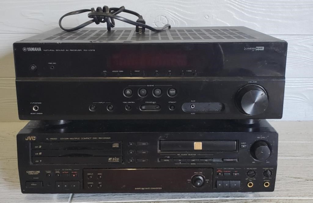 Yamaha Receiver & JVC Recorder