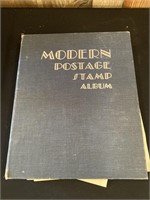 Antique Book of Stamps Hitler & More