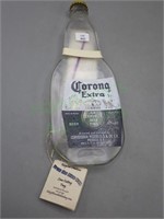 Lime Cutting Corona Glass Tray w/ Knife Included