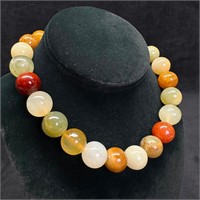 Jade Large Bead Necklace