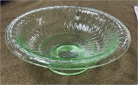 Green Depression Uranium Bowl