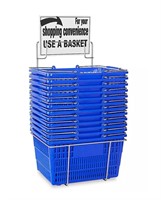 Shopping basket with rack NEW