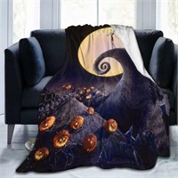 The Nightmare Before Christmas Throw Blanket of
